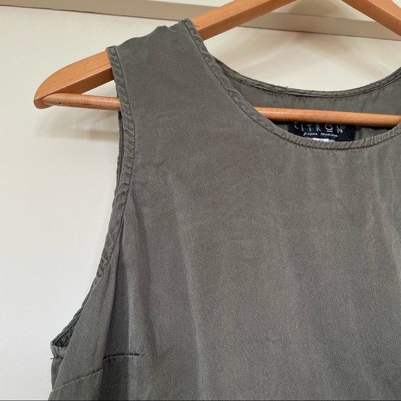 Citron of Santa Monica - Vintage 100% Silk Tank Top - Picture 3 of 4